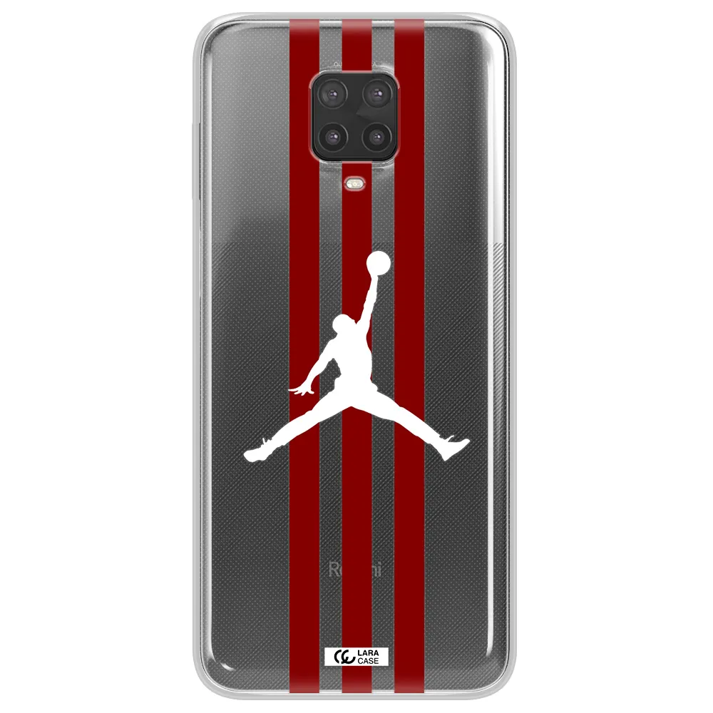 Jordan Icon Xiaomi Note 9 Pro Clear TPU Case