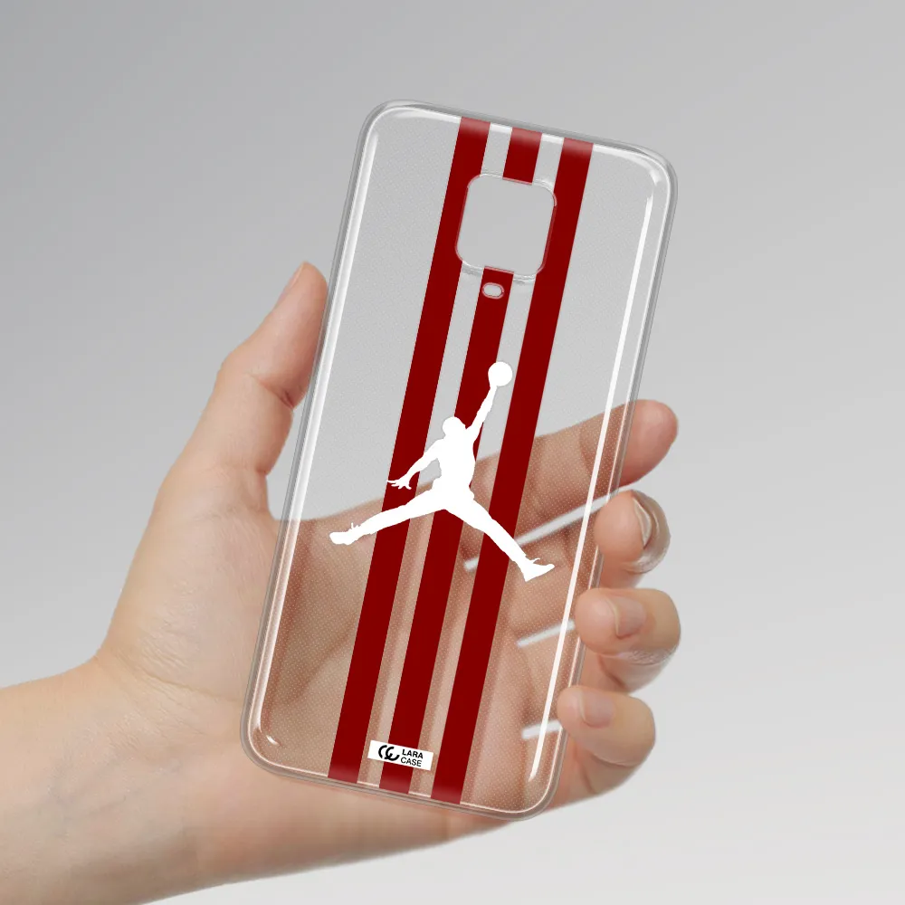 Jordan Icon Xiaomi Note 9 Pro Clear TPU Case