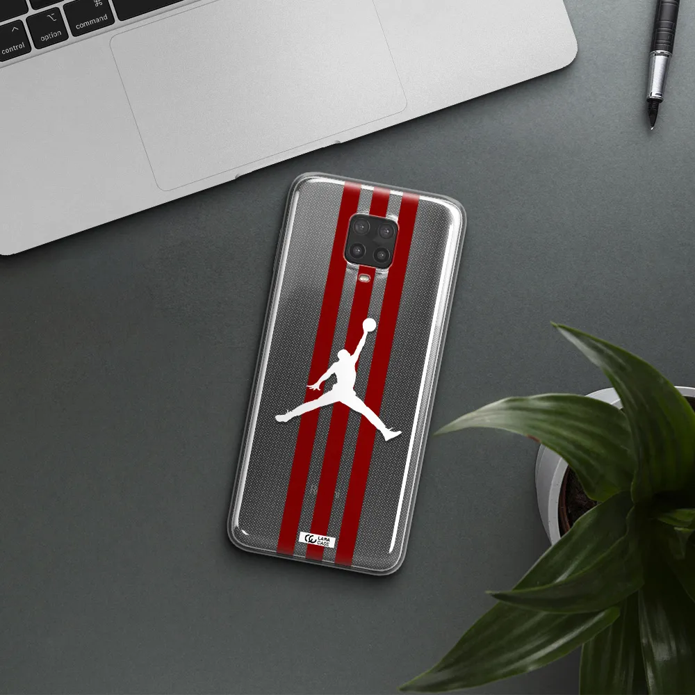Jordan Icon Xiaomi Note 9 Pro Clear TPU Case