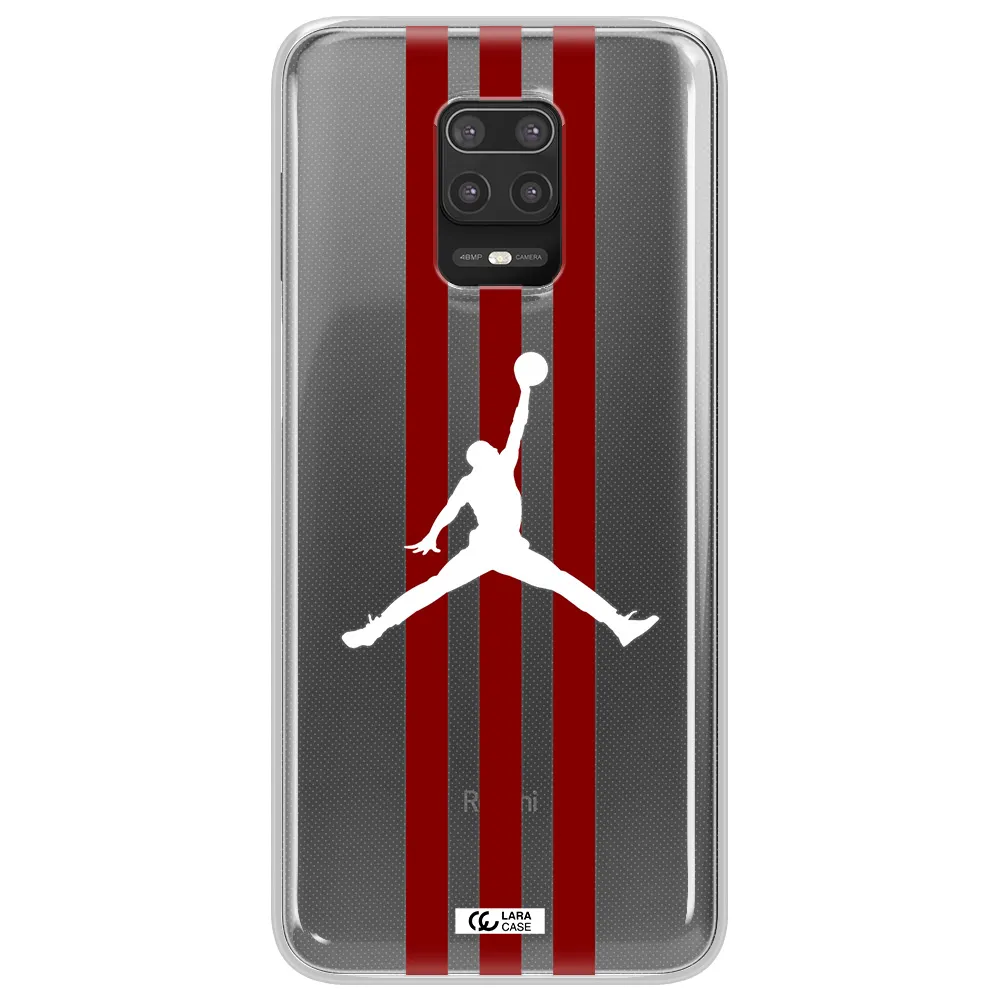 Jordan Icon Xiaomi Note 9S Clear TPU Case