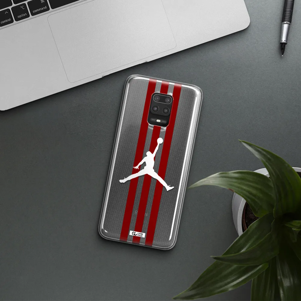 Jordan Icon Xiaomi Note 9S Clear TPU Case