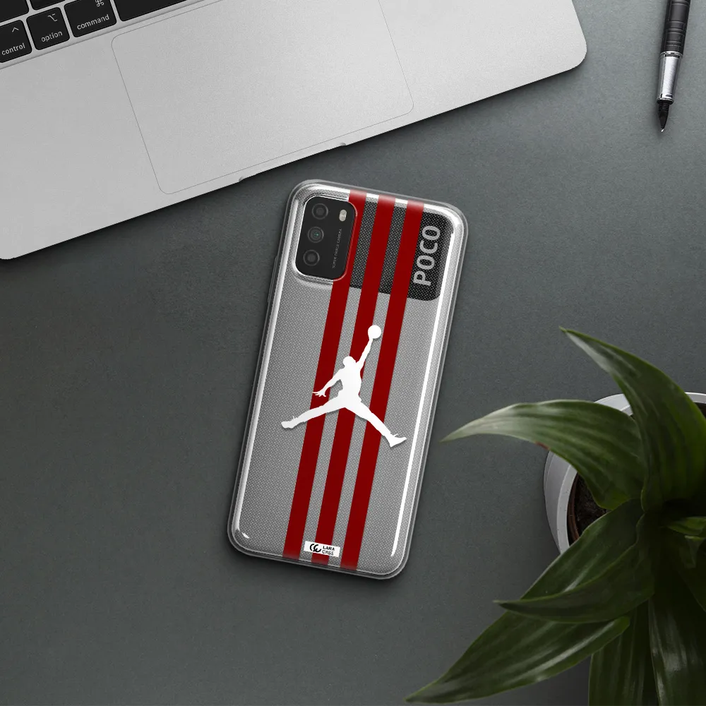 Jordan Icon Xiaomi Poco M3 Clear TPU Case