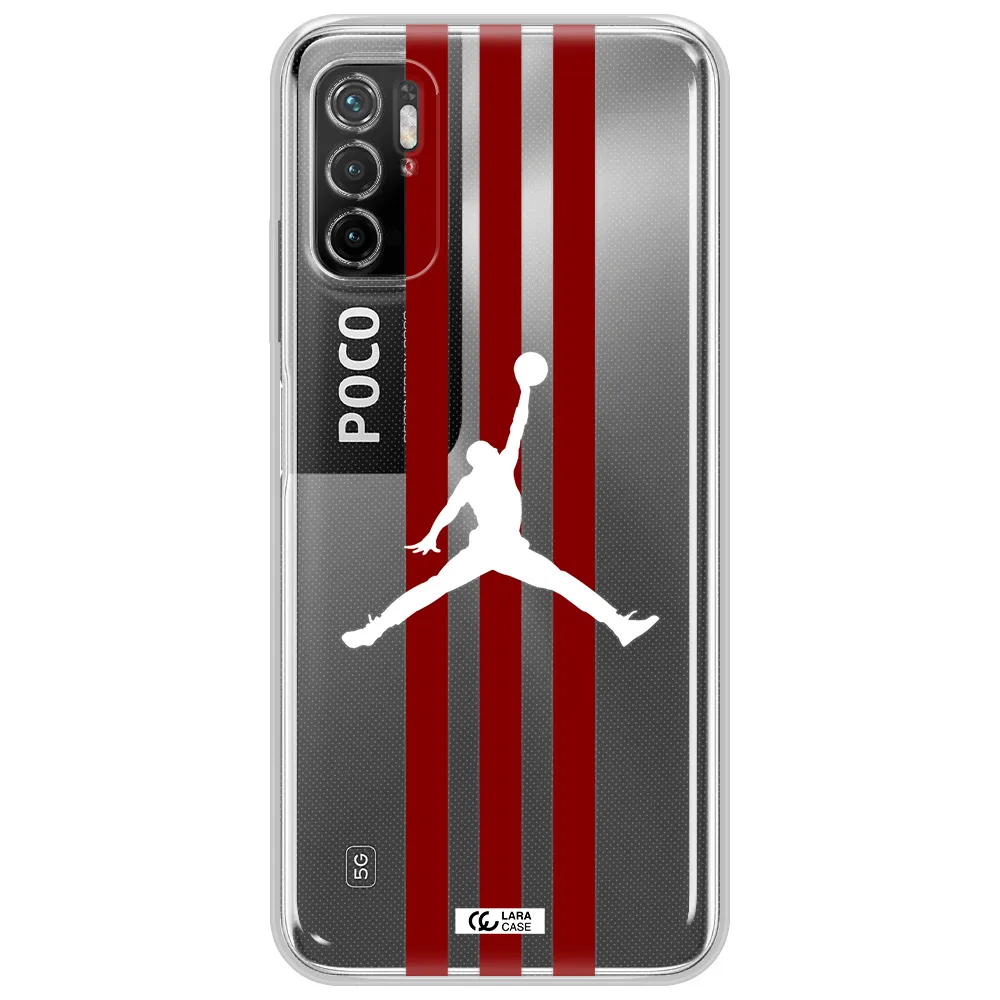 Jordan Icon Xiaomi Poco M3 Pro Clear Tpu Case