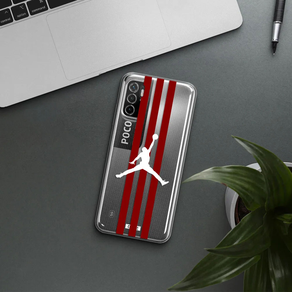 Jordan Icon Xiaomi Poco M3 Pro Clear Tpu Case