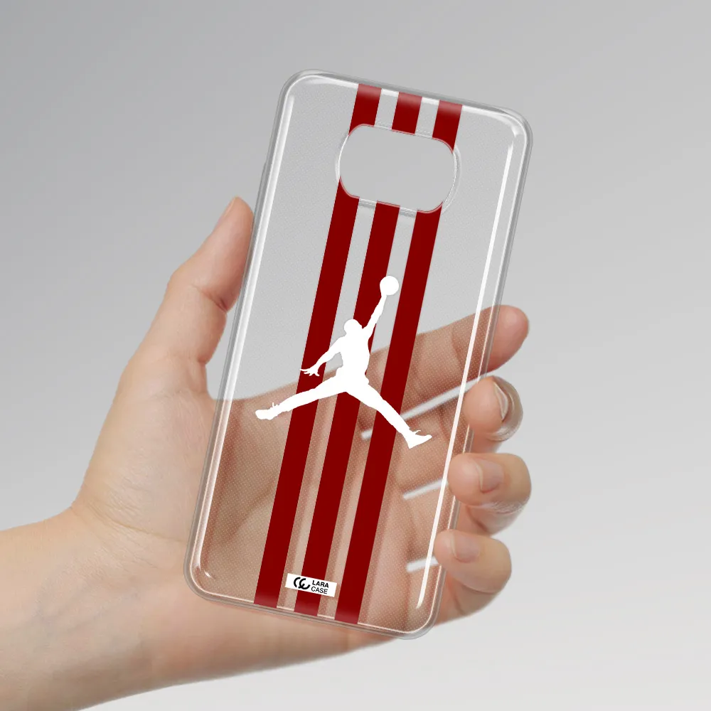 Jordan Icon Xiaomi Poco X3 Clear TPU Case