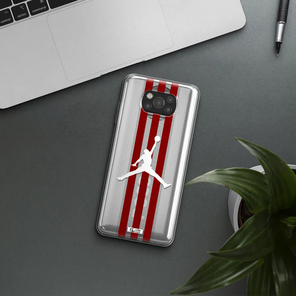 Jordan Icon Xiaomi Poco X3 Clear TPU Case