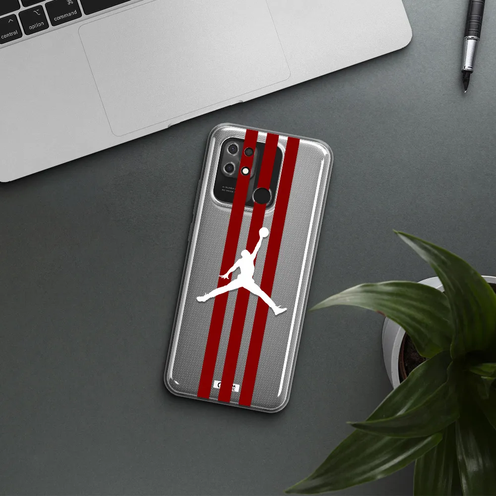Jordan Icon Xiaomi Redmi 10C Clear TPU Case