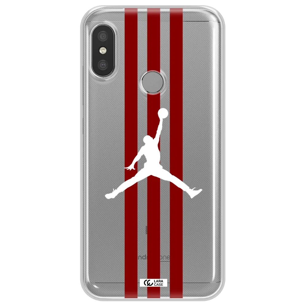 Jordan Icon Xiaomi Redmi 6 Pro Clear TPU Case
