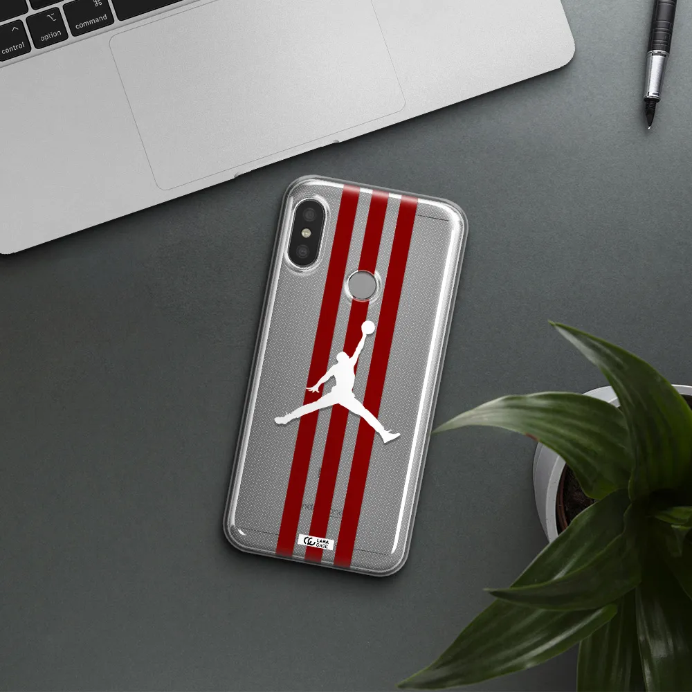 Jordan Icon Xiaomi Redmi 6 Pro Clear TPU Case