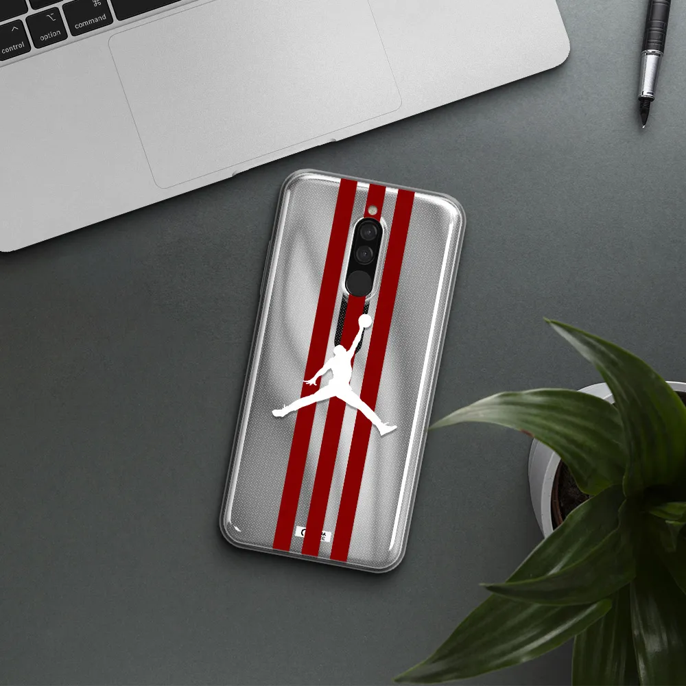 Jordan Icon Xiaomi Redmi 8 Clear Tpu Case