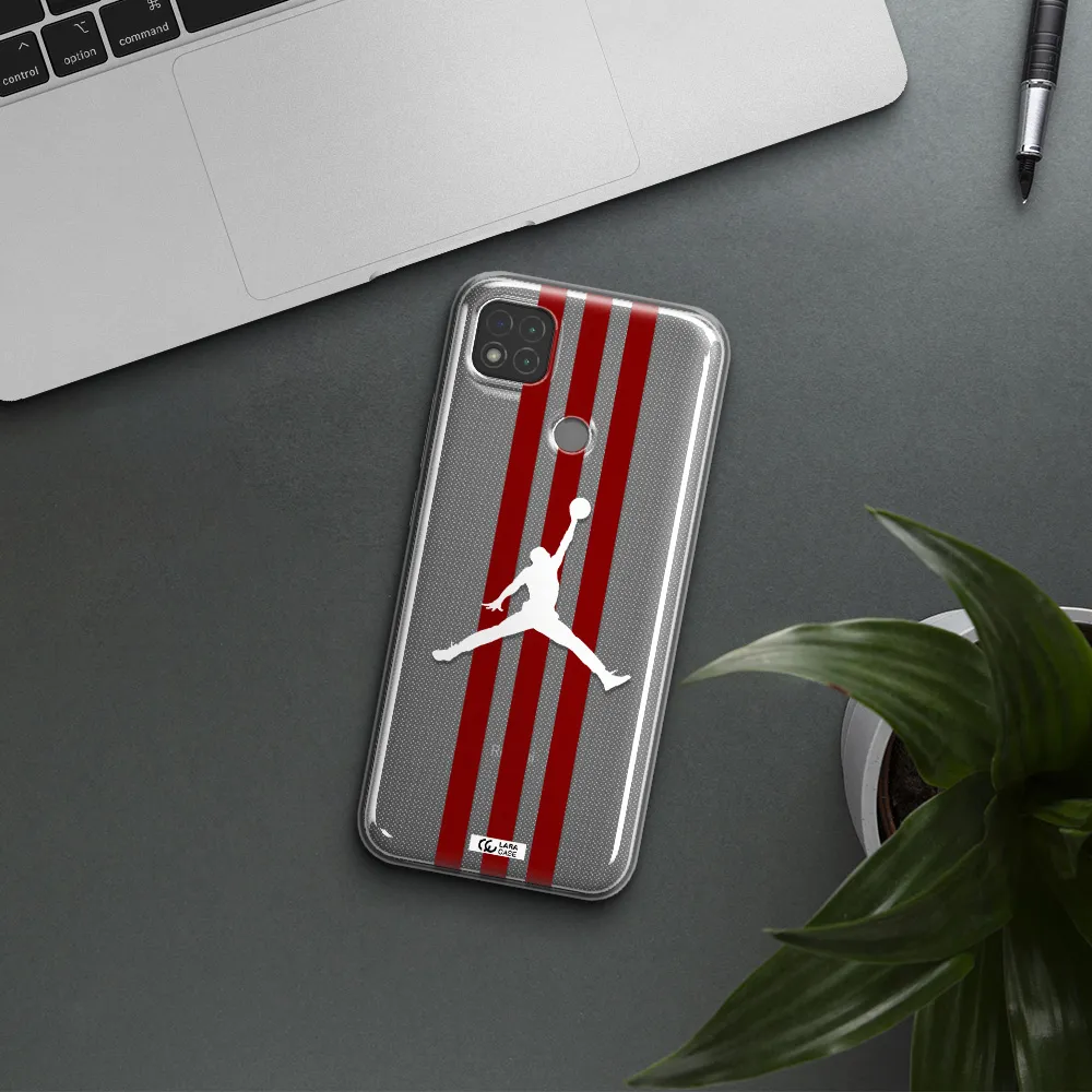 Jordan Icon Xiaomi Redmi 9C Clear TPU Case