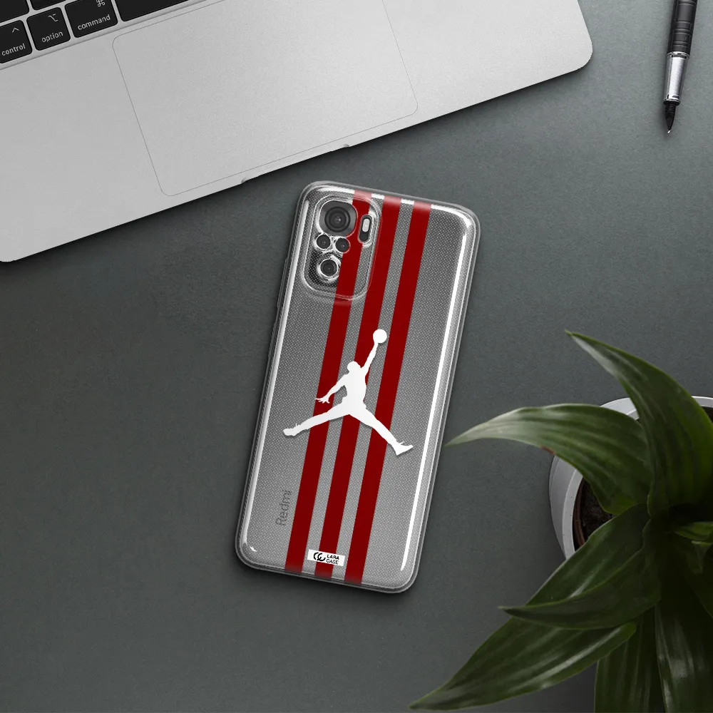 Jordan Icon Xiaomi Redmi Note 10S Clear Tpu Case