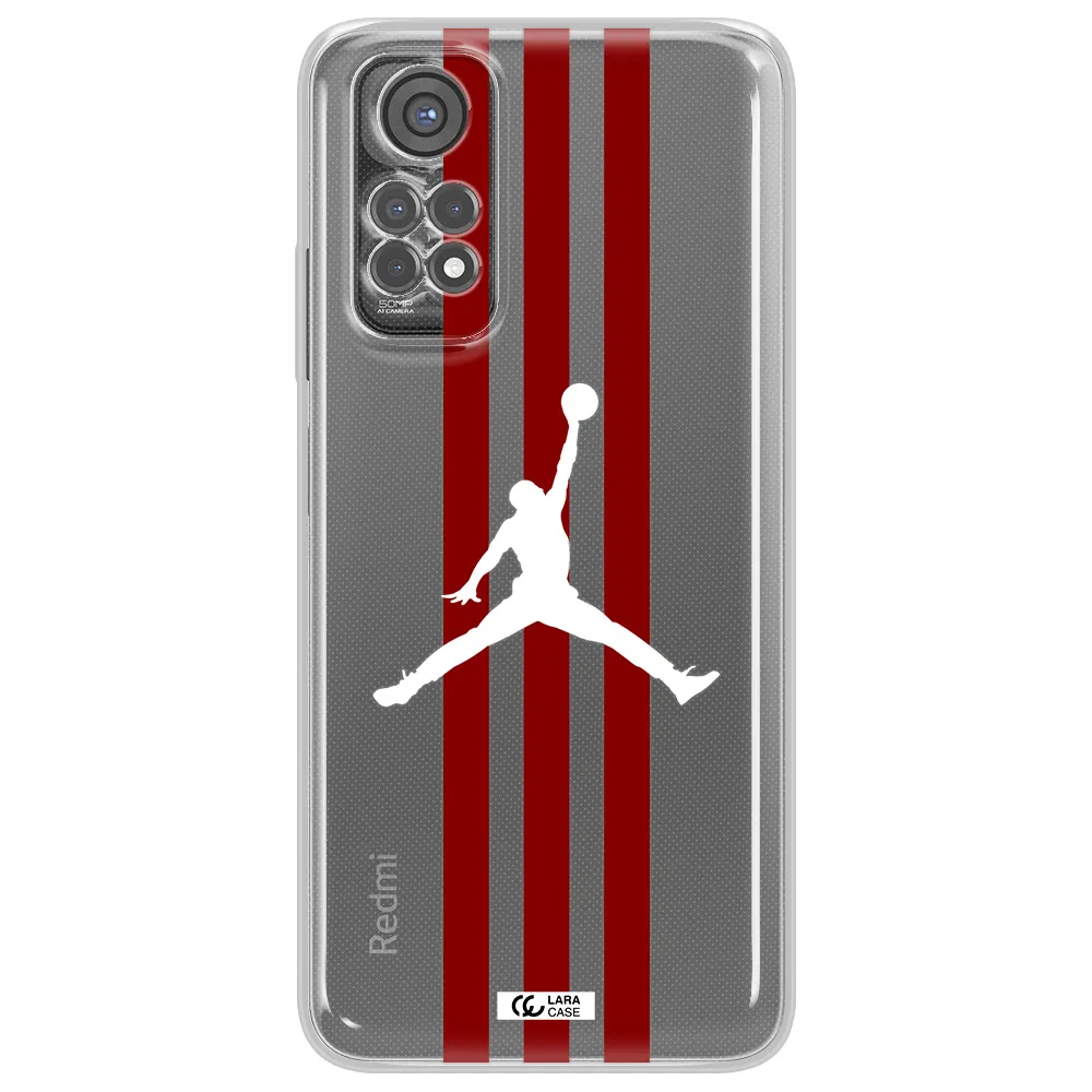 Jordan Icon Xiaomi Redmi Note 11S Clear Tpu Case