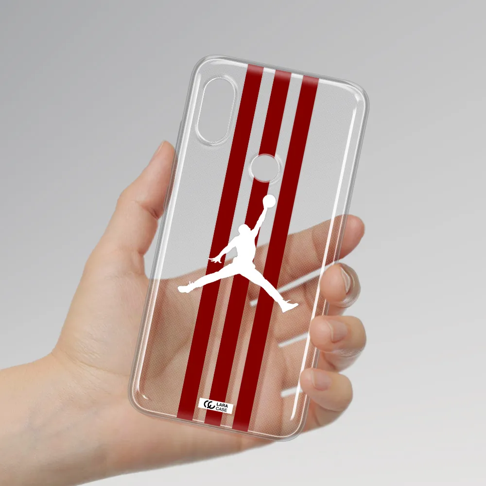 Jordan Icon Xiaomi Redmi Note 6 Pro Clear TPU Case