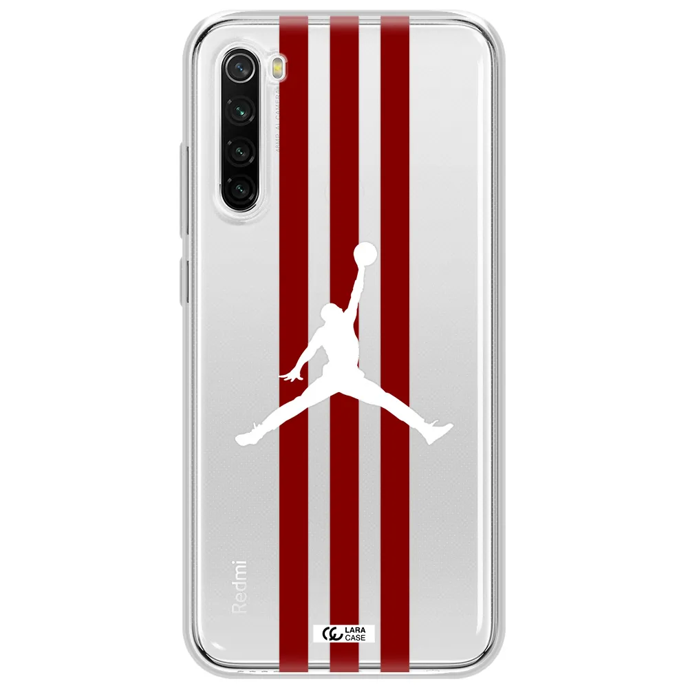 Jordan Icon Xiaomi Redmi Note 8T Clear Tpu Case