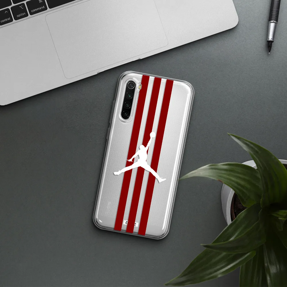 Jordan Icon Xiaomi Redmi Note 8T Clear Tpu Case