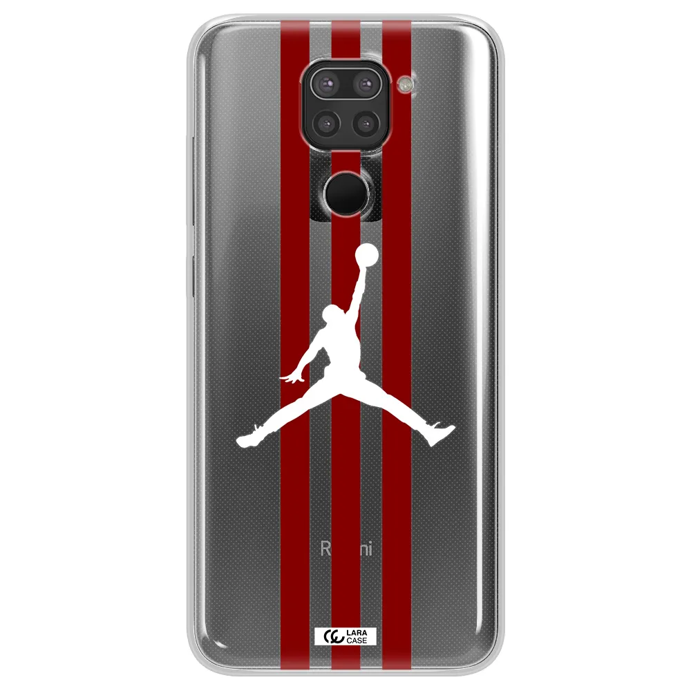 Jordan Icon Xiaomi Redmi Note 9 Clear TPU Case