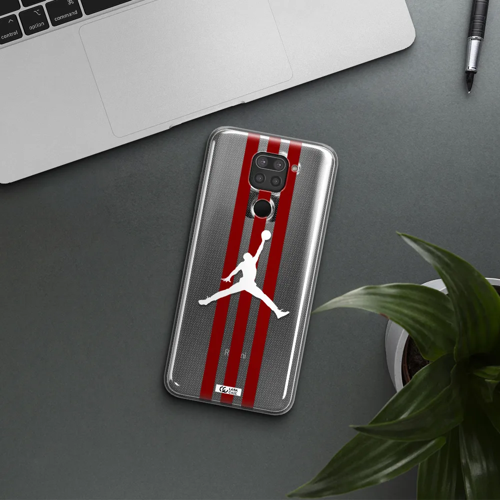 Jordan Icon Xiaomi Redmi Note 9 Clear TPU Case