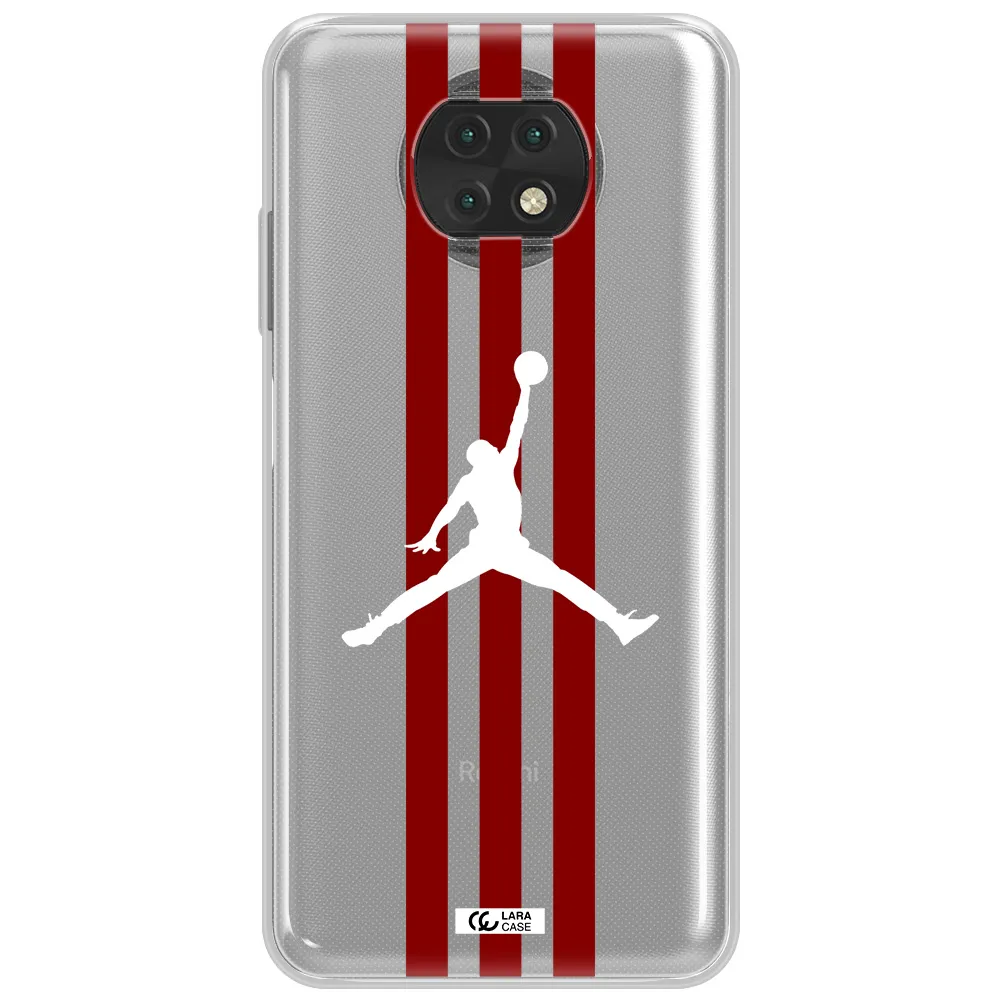 Jordan Icon Xiaomi Redmi Note 9T Clear Tpu Case