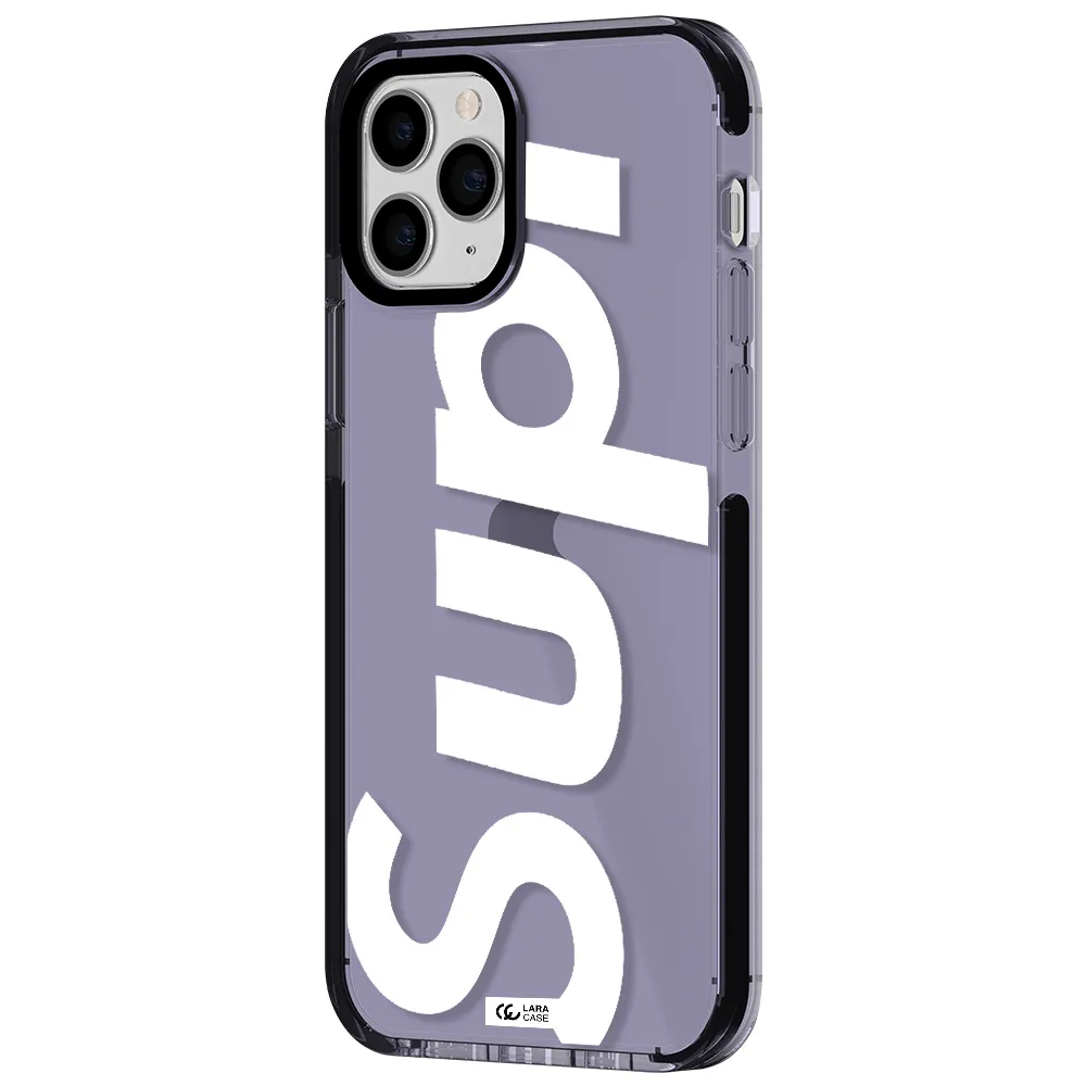 Big Supreme Apple iPhone 11 pro max impact Lilac Case