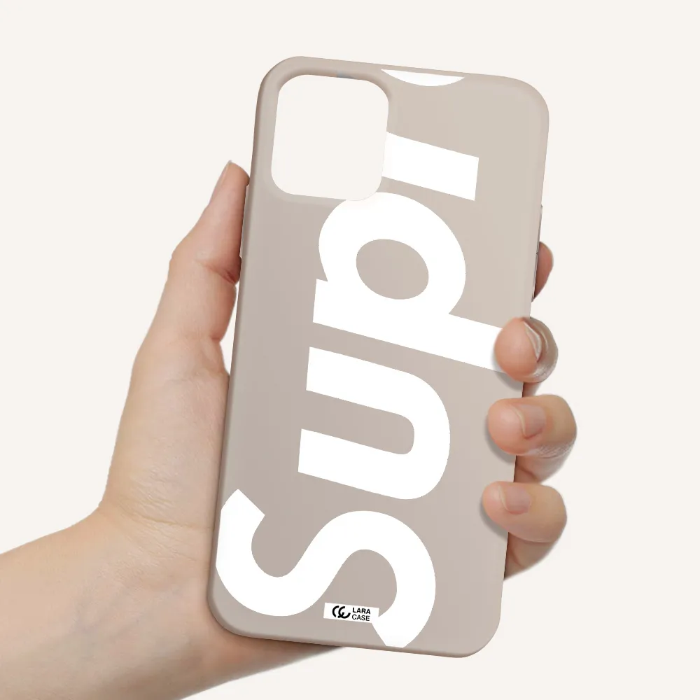 Big Supreme Apple iPhone 11 pro Silicone Stone Case