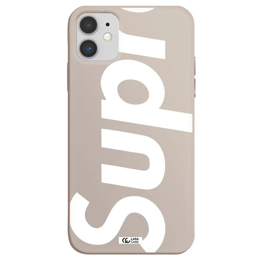 Big Supreme Apple iPhone 11 Silicone Stone Case