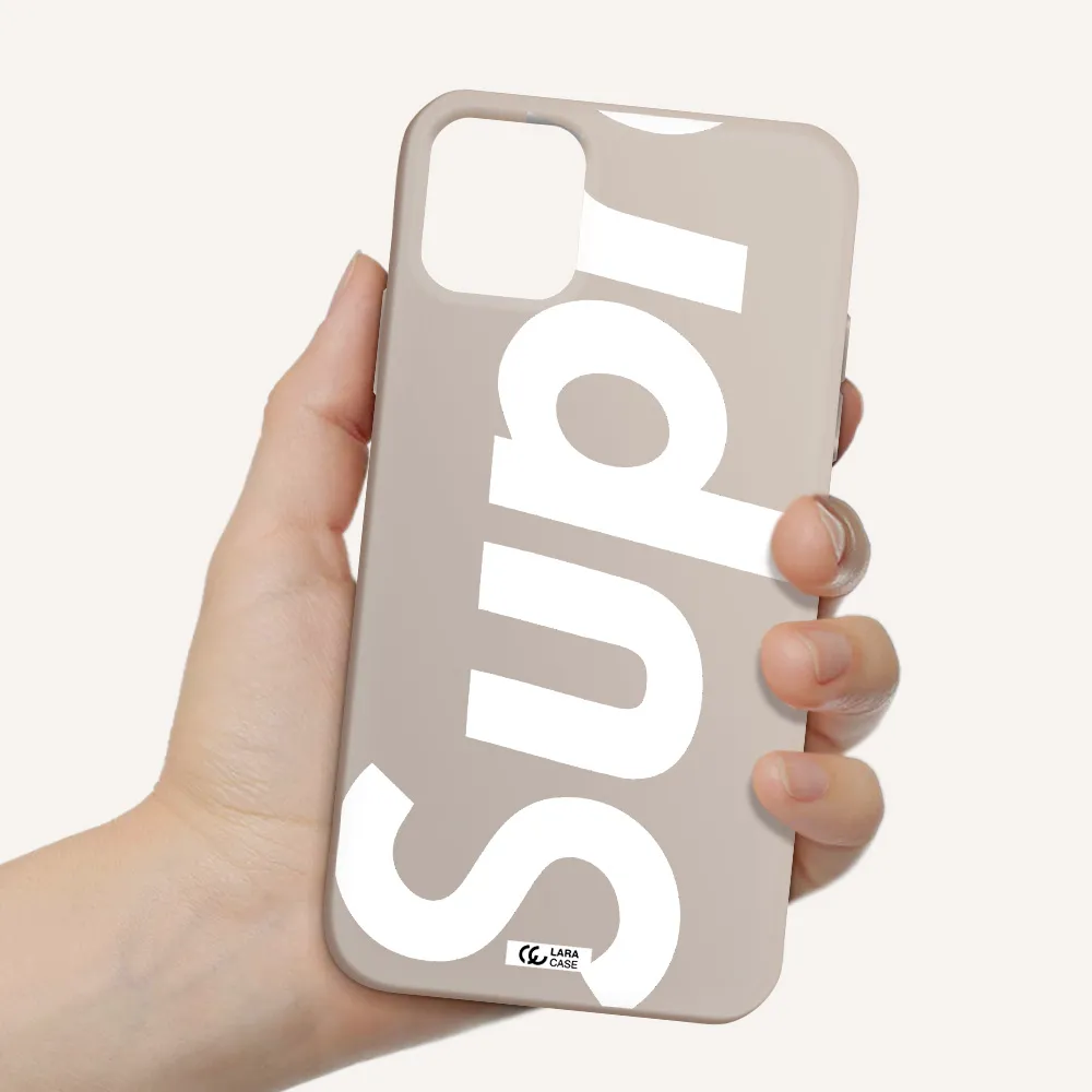 Big Supreme Apple iPhone 11 Silicone Stone Case
