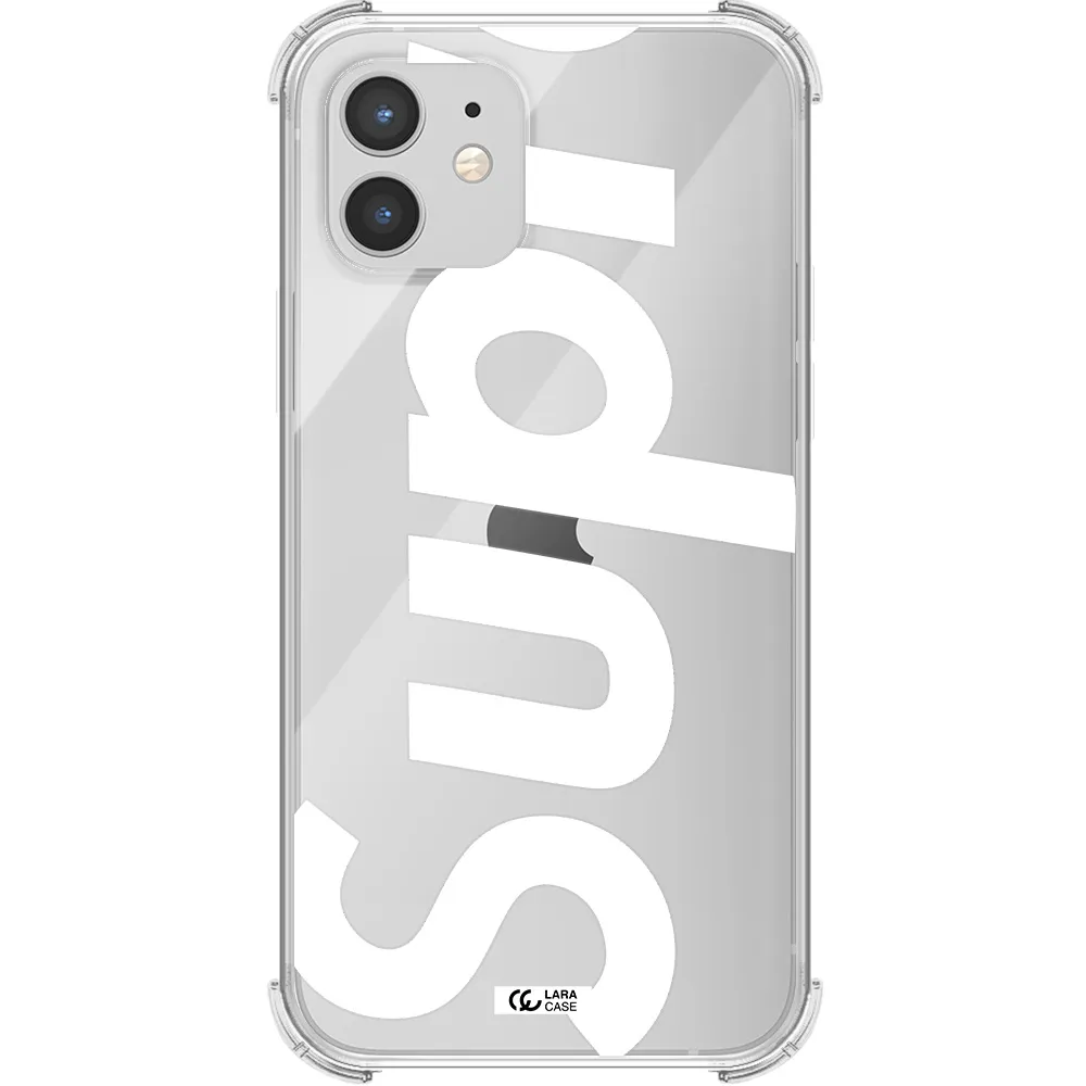 Big Supreme Apple iPhone 12 mini Clear PC Case