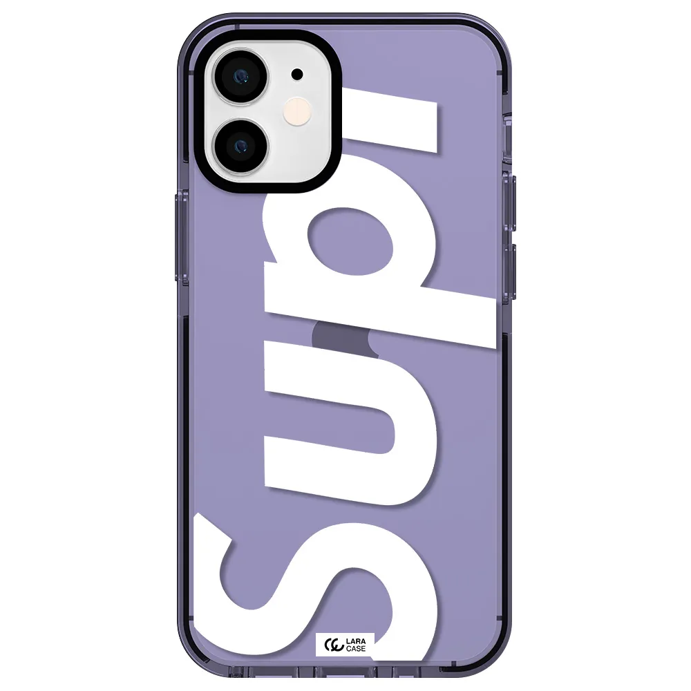 Big Supreme Apple iPhone 12 mini impact Lilac Case