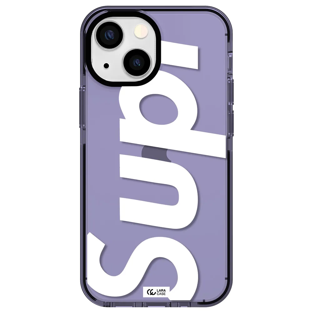Big Supreme Apple iPhone 13 mini impact Lilac Case