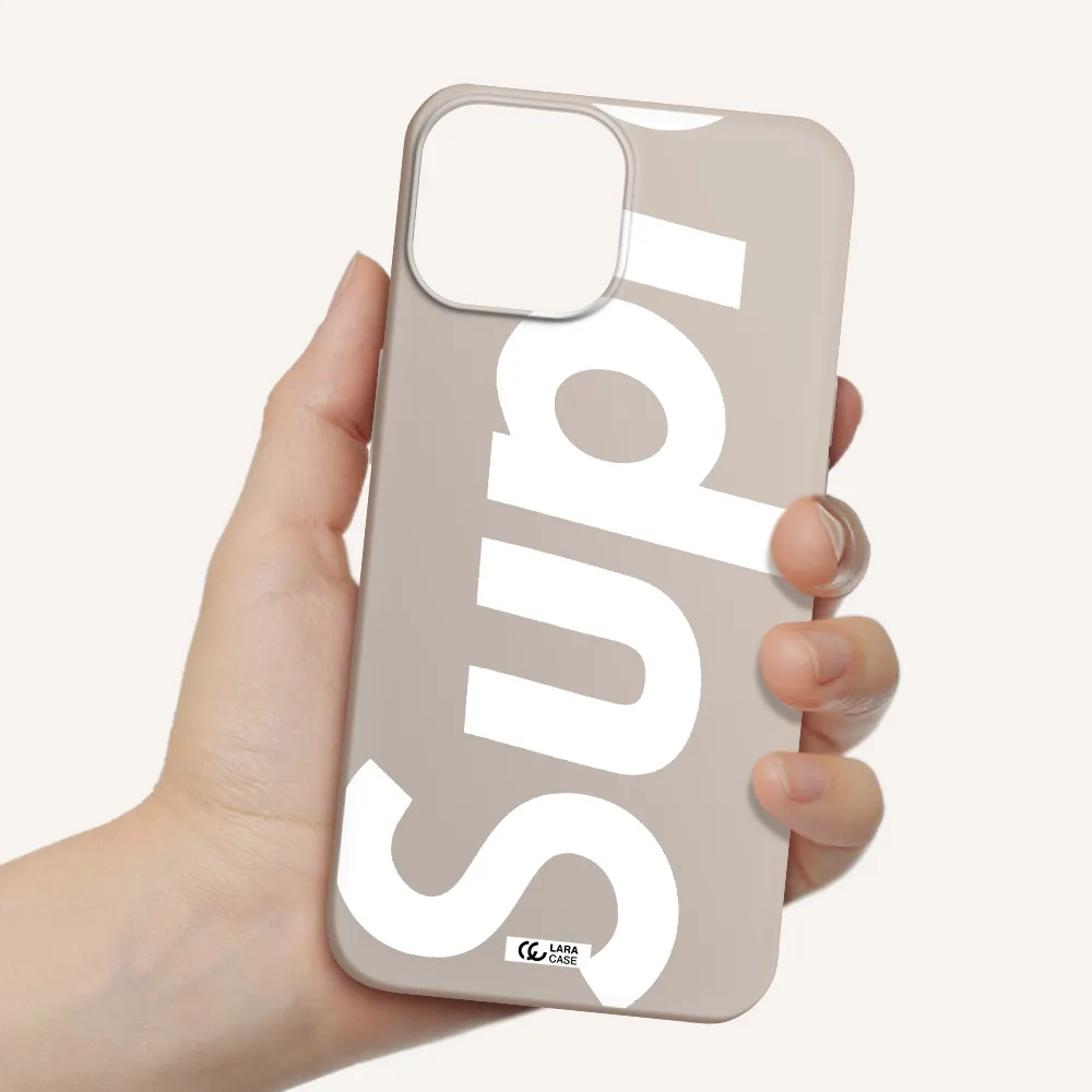 Big Supreme Apple iPhone 13 mini Silicone Stone Case