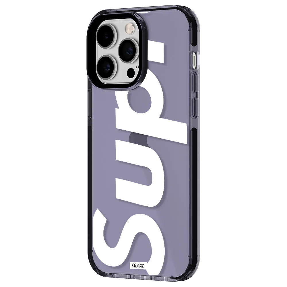Big Supreme Apple iPhone 14 pro max impact Lilac Case