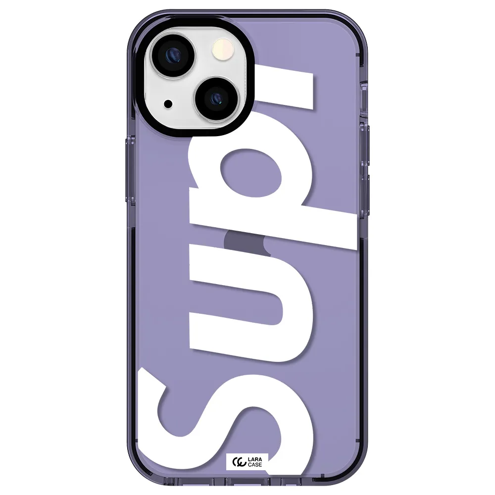 Big Supreme Apple iPhone 15 impact Lilac Case