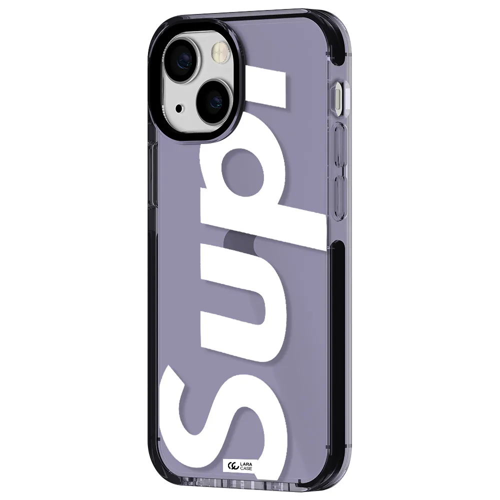 Big Supreme Apple iPhone 15 impact Lilac Case