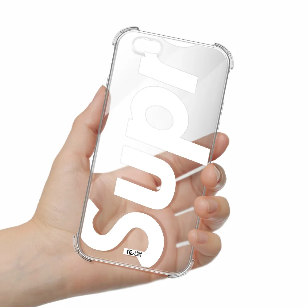 Big Supreme Apple iPhone 6 Clear PC Case