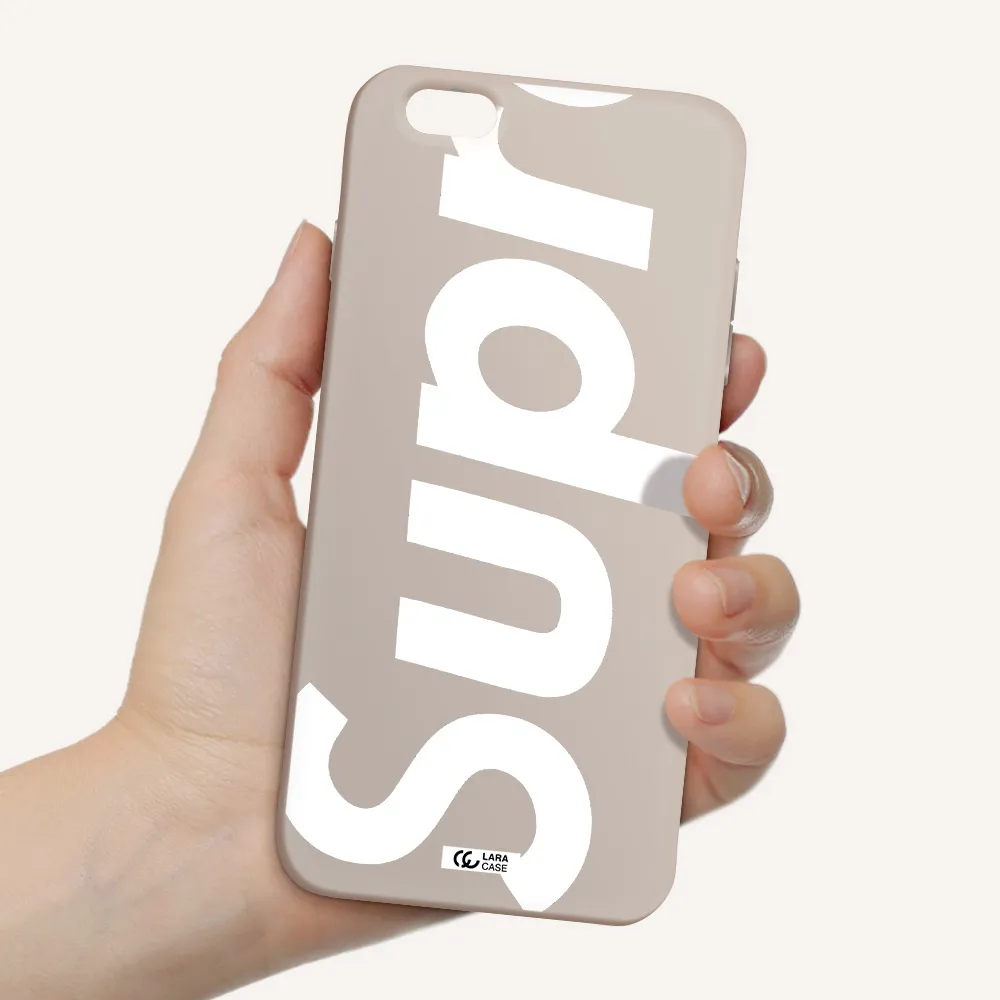 Big Supreme Apple iPhone 6 plus Silicone Stone Case