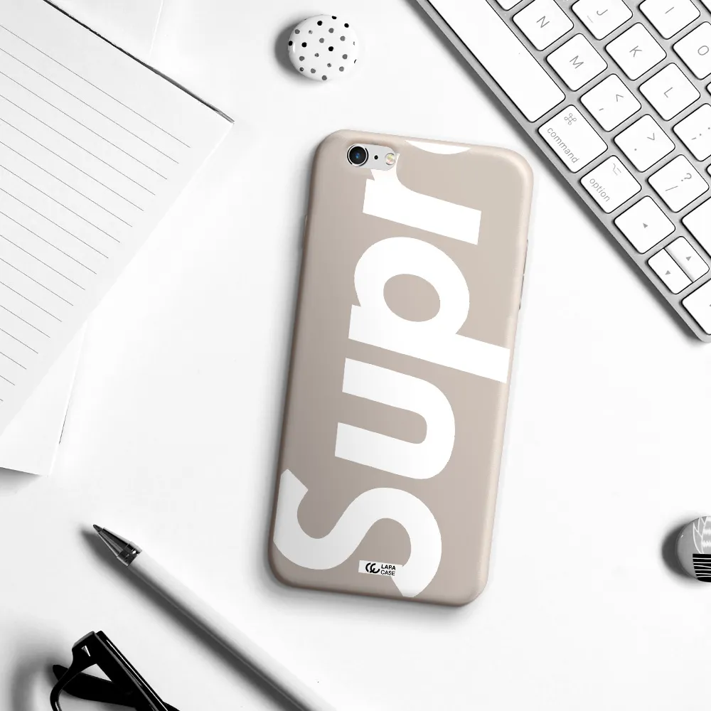 Big Supreme Apple iPhone 6 plus Silicone Stone Case