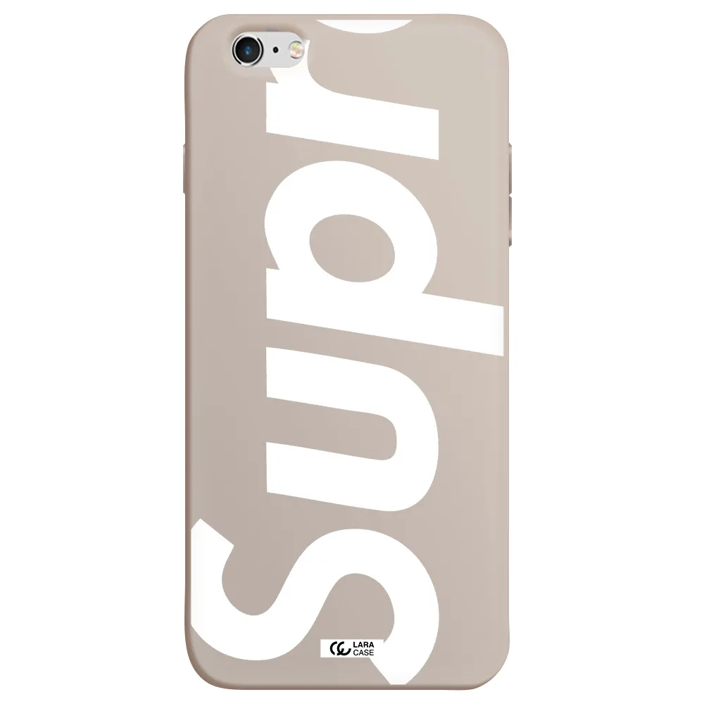 Big Supreme Apple iPhone 6 s plus Silicone Stone Case