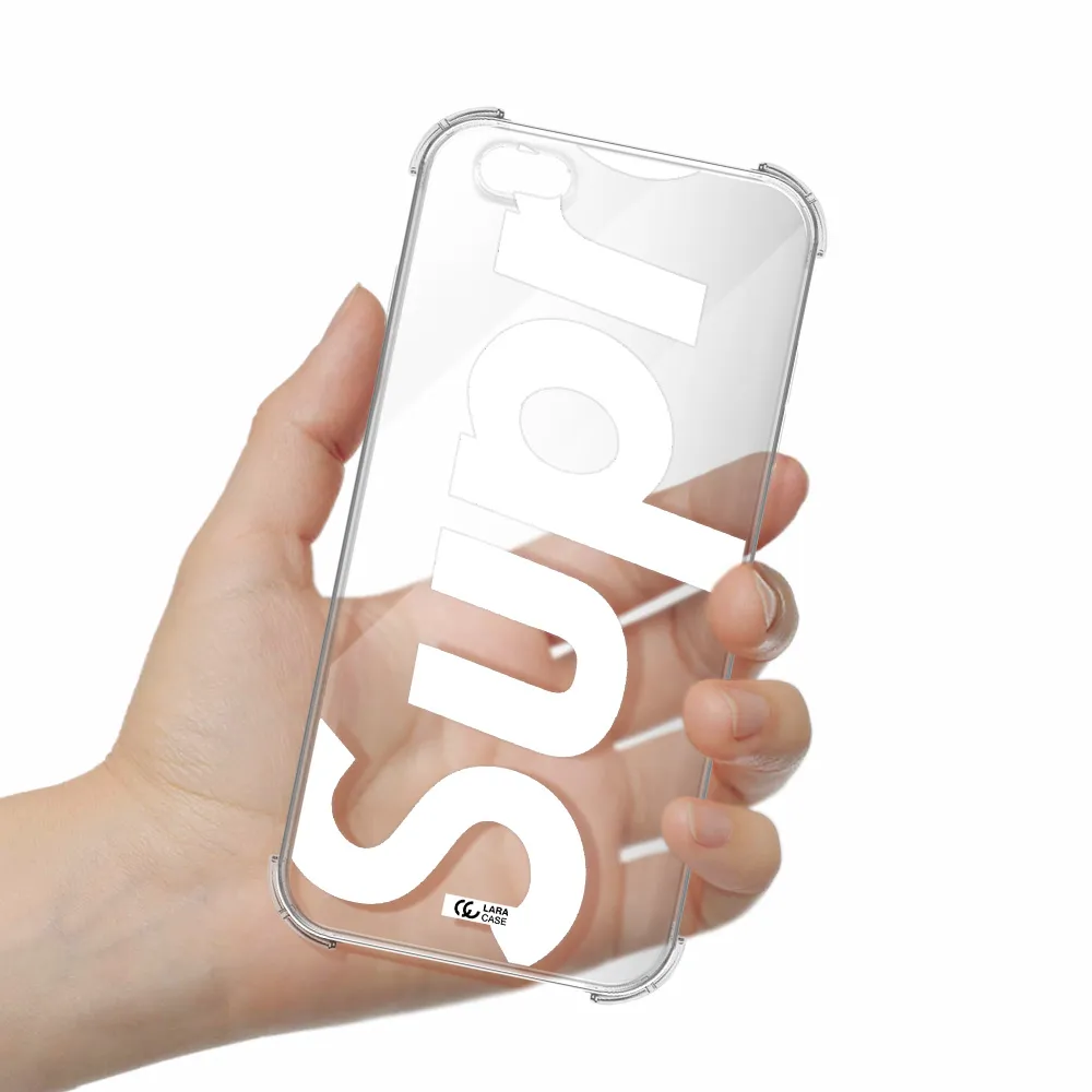 Big Supreme Apple iPhone 6S Clear PC Case