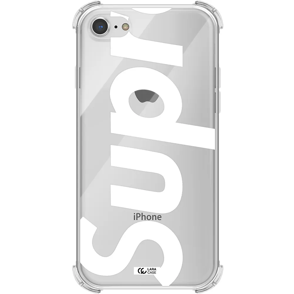 Big Supreme Apple iPhone 7 Clear PC Case