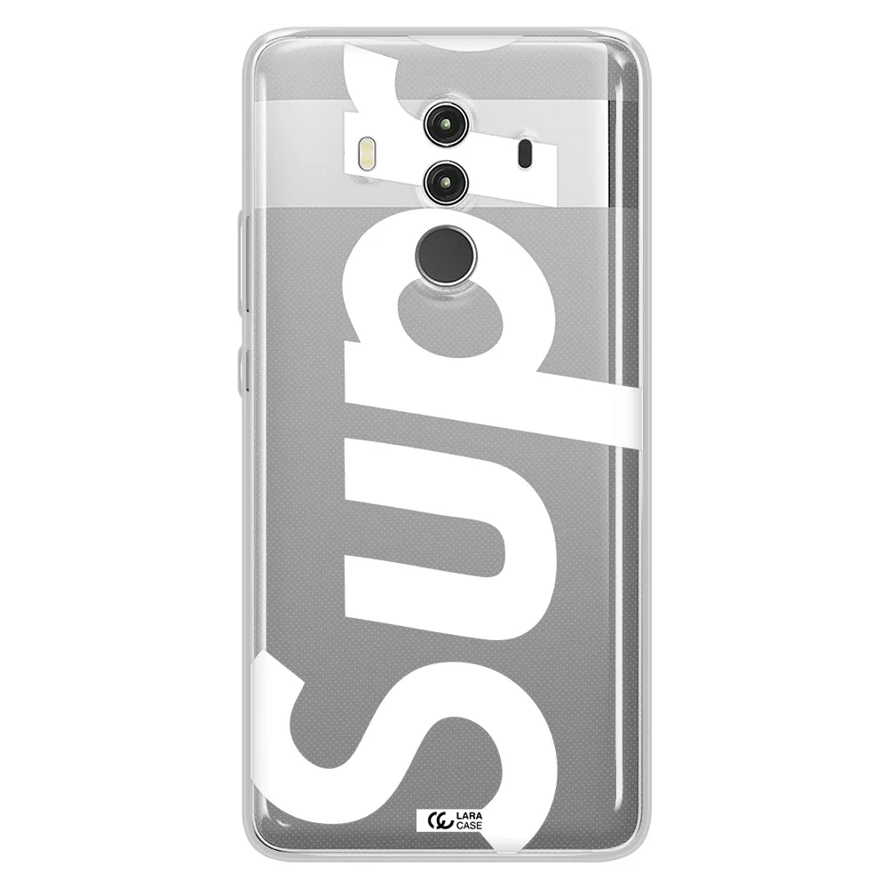 Big Supreme Huawei Mate 10 Clear TPU Case