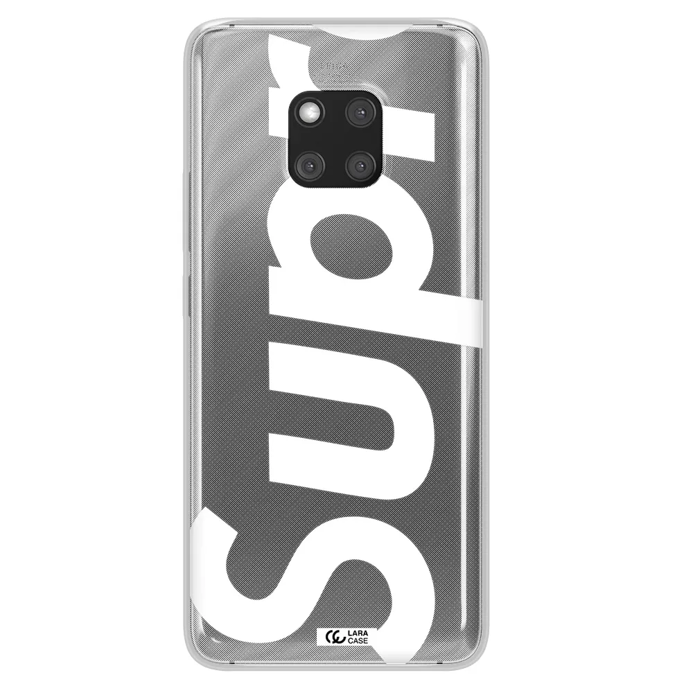 Big Supreme Huawei Mate 20 Pro Clear TPU Case