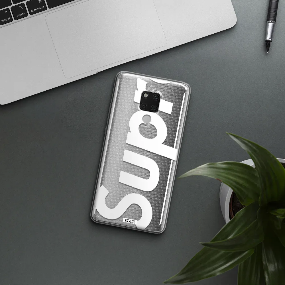 Big Supreme Huawei Mate 20X Clear TPU Case
