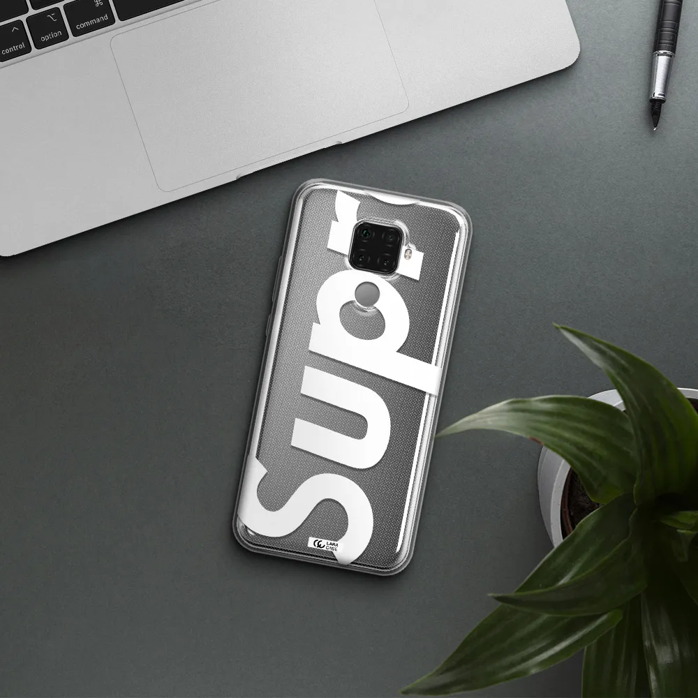 Big Supreme Huawei Mate 30 Lite Clear TPU Case