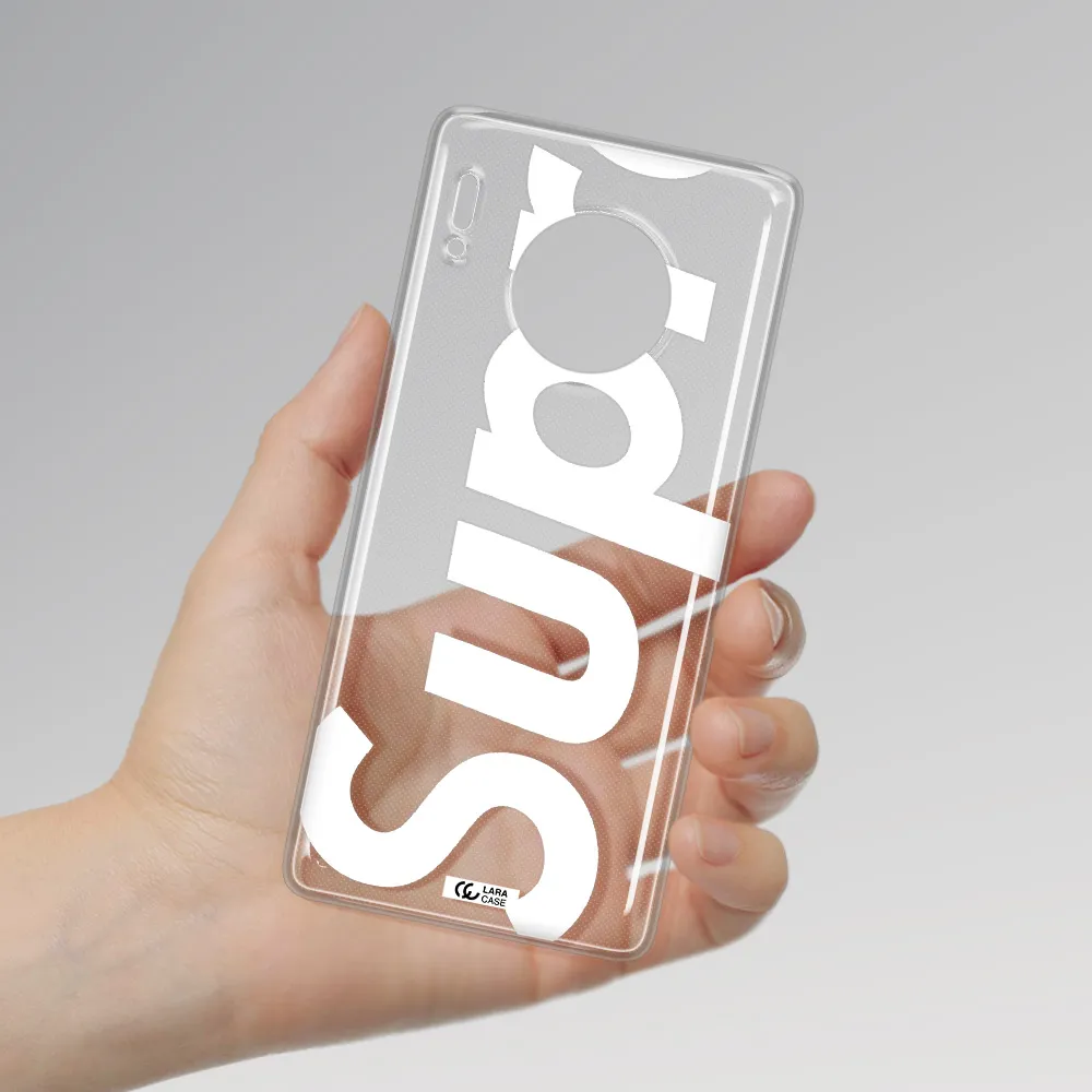 Big Supreme Huawei Mate 30 Pro Clear TPU Case