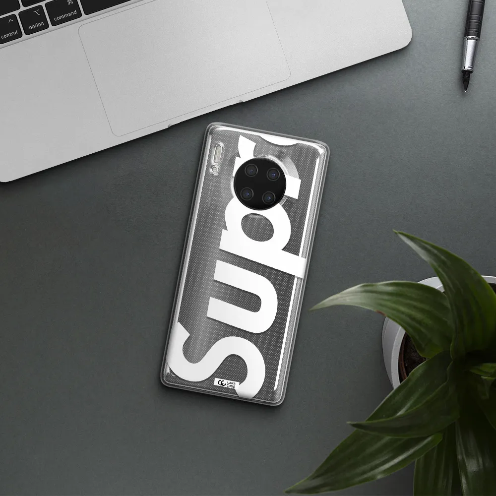 Big Supreme Huawei Mate 30 Pro Clear TPU Case