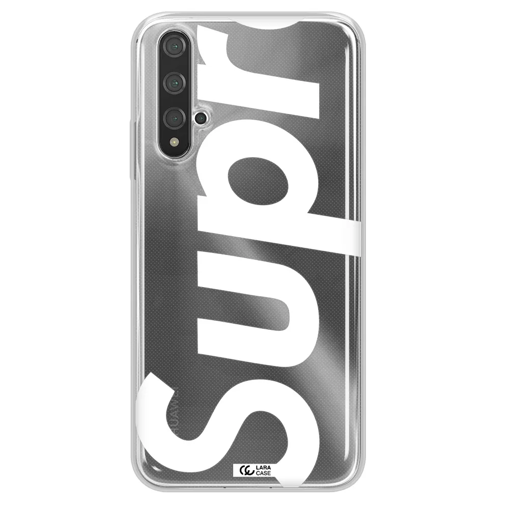 Big Supreme Huawei Nova 5t Clear TPU Case