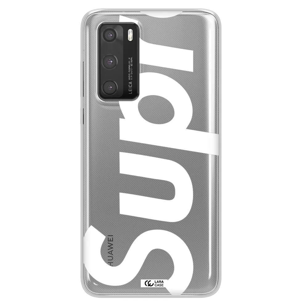 Big Supreme Huawei P40 Clear TPU Case