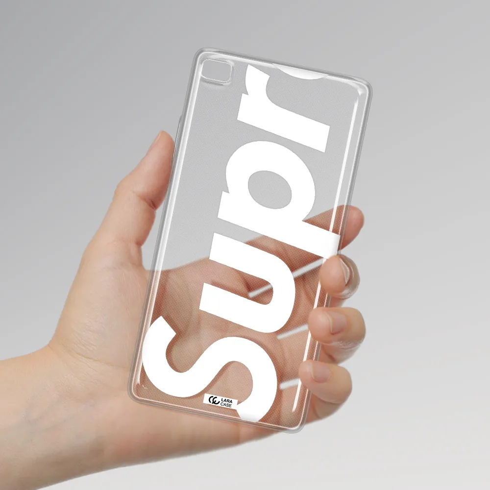 Big Supreme Huawei P8 Clear TPU Case