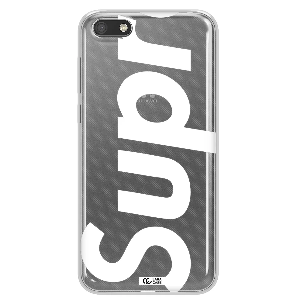Big Supreme Huawei Y5 2018 Clear TPU Case